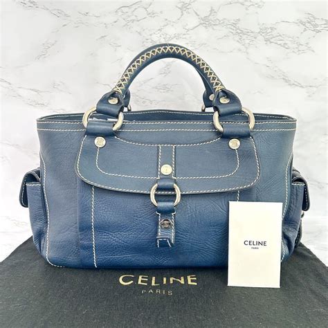 celine boogie|Celine CELINE Boogie Bag Handbag Leather Women's .